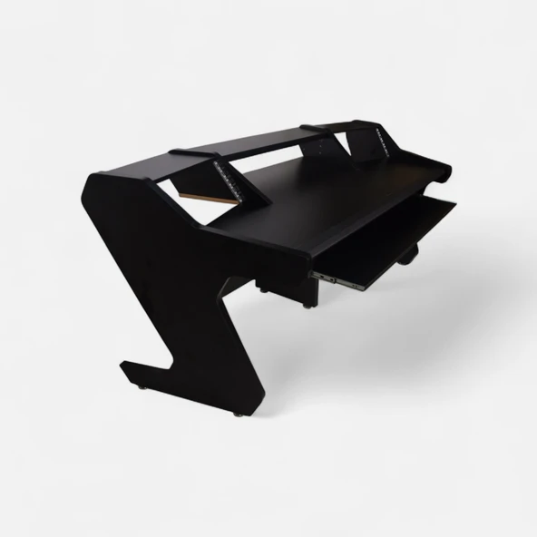 Monodesk Maestro Edition Stüdyo Masası 220 cm. Mat Siyah ürün görseli 1