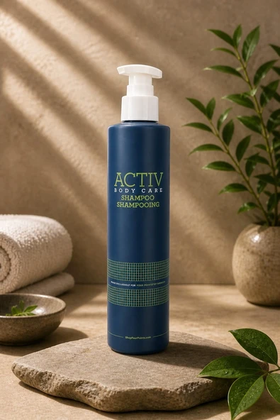 ACTIV Body Care Mavi Ambalajlı Nemlendirici Şampuan 360 ml – Tüm Saç Tipleri İçin Parlaklık & Yumuşaklık Etkili ürün görseli 1
