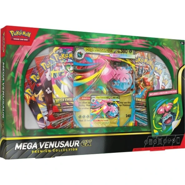 Pokemon Mega Venusaur ex Premium Collection ürün görseli 1