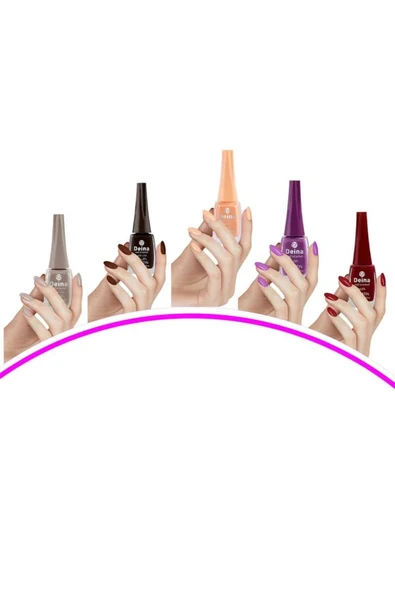5 Adet Keratinli Besleyici Oje 14 ml SET4 ürün görseli 1