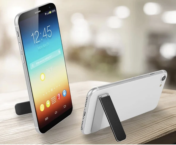 yapışkanlı katlanır cep telefonu tutacağı ürün görseli 1