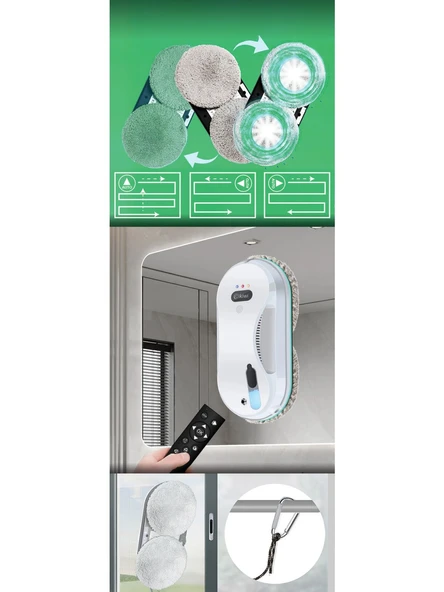 Kiwi KWC-7130 Cam Temizleme Robotu - Resim 3