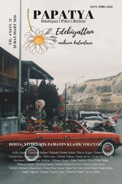 Papatya Dergi 21.Sayı Şubat-Mart 2026 ürün görseli 1