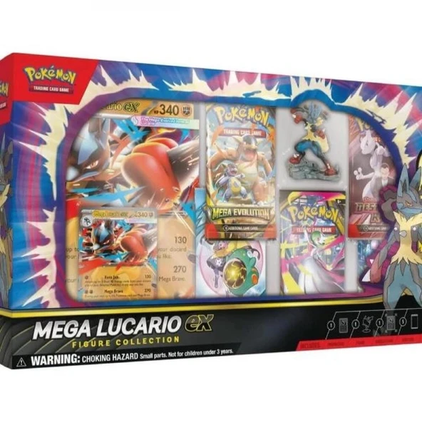Pokemon Mega Lucario ex Figure Collection ürün görseli 1