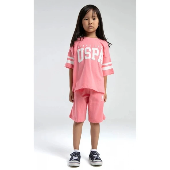 U.s. Polo Bermuda Takım Us2091-g Neon Pembe ürün görseli 1