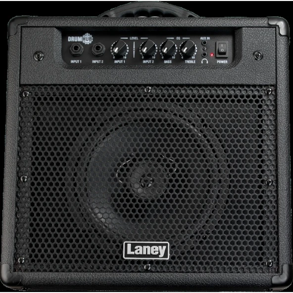 Laney DH40 Dijital Davul Amfisi (Drum Hub) | 40W Güç, 8 İnç Hoparlör, Bluetooth Bağlantısı, Kulaklık ve AUX Girişli ürün görseli 1