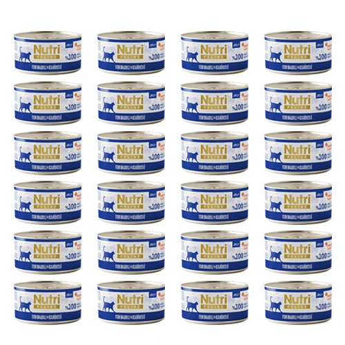 Nutri Feline Adult Jelly 70Gr Ton Balıklı & Karidesli 24Adet Yaş Yetişkin Kedi Maması ürün görseli 1