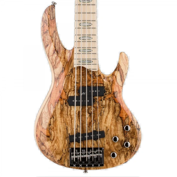 ESP LTD LRB1005SMNAT RB-1005SM Natural 5 Telli Bas Gitar | Spalted Maple Kapak, Aguilar Manyetik ve Preamp, Profesyonel Bas Serisi ürün görseli 1