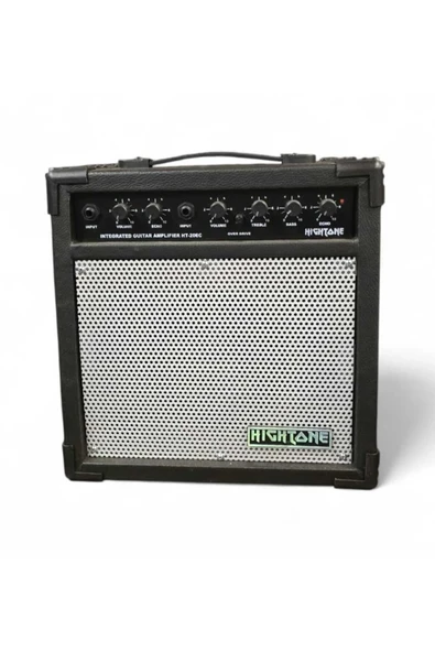 High Tone HT20EC 20 Watt Şarjlı Çanta Amfi | Çift Girişli, Echo Efektli, Taşınabilir Soket Performans Amplifikatörü ürün görseli 1