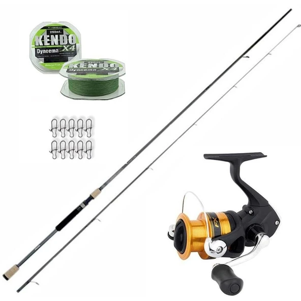 Shimano Fx 4000 - Okuma Azaki 244cm 7-28gr Spin Olta Seti ürün görseli 1