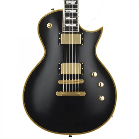ESP LTD EIIECDBVB E-II Eclipse DB Vintage Black Elektro Gitar | Siyah Renk, EMG Aktif Manyetik, Gotoh Kilitli Burgu, Japon Üretim ürün görseli 1