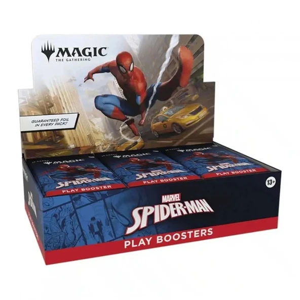 Magic: The Gathering MARVEL'S SPIDER-MAN BOX PLAY BOOSTER (30 Booster ) ürün görseli 1