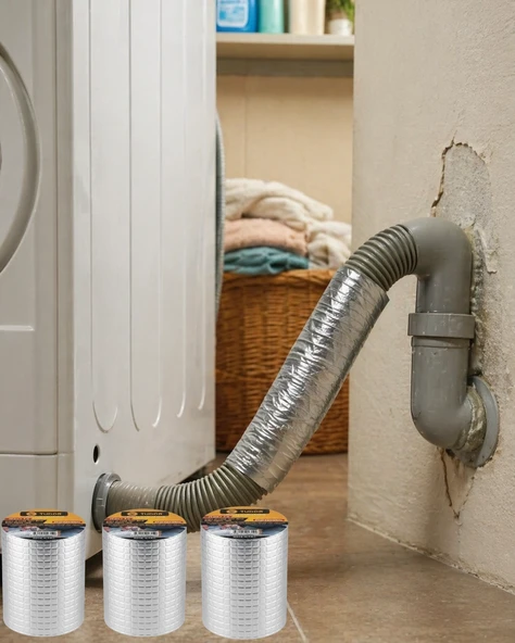 3 Lü Set Güçlü Yapışkanlı Su Yalıtım Bandı 72 Mm 2 Metre ürün görseli 1