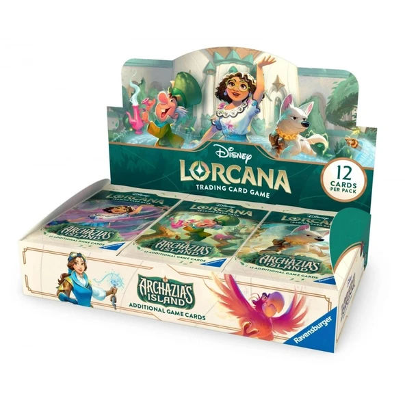 Disney Lorcana TCG: Archazia's Island Booster BoxDisney Lorcana TCG: Archazia's Island Booster Box ürün görseli 1