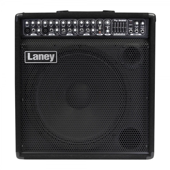 Laney AH300 Çok Amaçlı Enstrüman Amfisi | 300W Güç, 5 Kanal Mikser, 15 İnç Hoparlör, Dijital Efekt İşlemcili ürün görseli 1