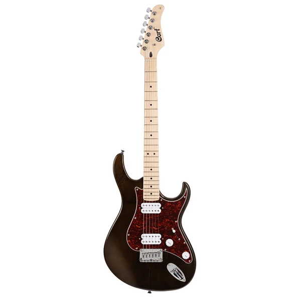 Cort G100HHOPW Elektro Gitar | Ceviz (Walnut) Renk, Open Pore Bitiş, H-H Manyetik Dizilimi, Başlangıç ve Orta Seviye ürün görseli 1