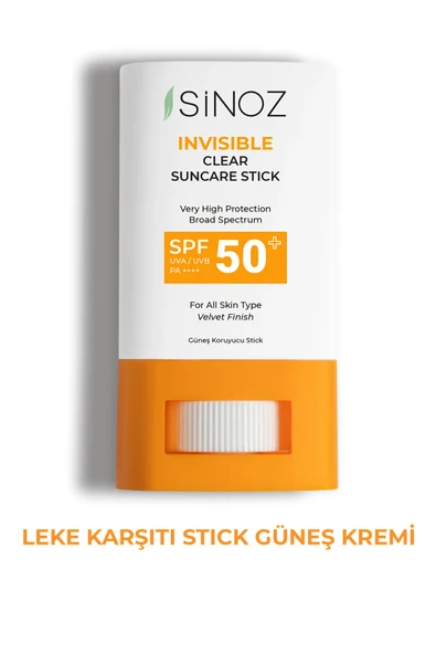 SPF50+ Nemlendirici ve Yatıştırıcı Yüksek Korumalı Şeffaf Stick Güneş Kremi PA++++ 15 gr ürün görseli 1
