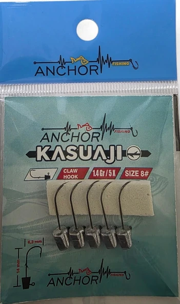 Anchor Kasuaji Lrf Jighead 1,8 gr 5 li Paket ürün görseli 1