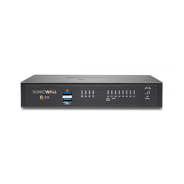 SONICWALL TZ270 03-SSC-2996 Firewall Cihazı / 3yıl Lisans Dahil ürün görseli 1