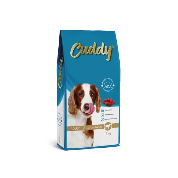 Cuddy Yetişkin Köpek Maması Kuzulu Pirinçli ürün görseli 1