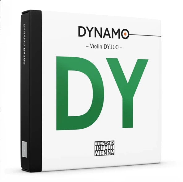 Thomastik DY100 Dynamo Medium Set Keman Teli | Modern Ses Karakteri, Geniş Dinamik Aralık, Mükemmel Yay Tepkisi, Yeni Seri ürün görseli 1