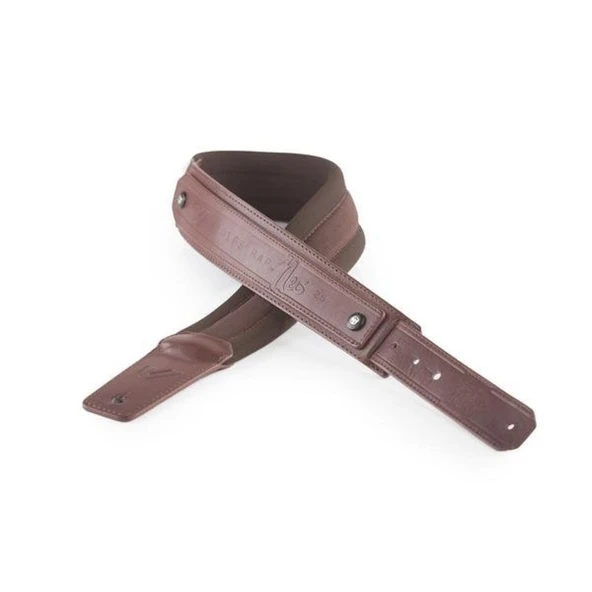 Gruv Gear SOLOSTRAP-NEO25-BRN SoloStrap Neo 2.5 İnç Gitar Askısı | Kahverengi Renk, Neopren Pedli, Ağırlık Dağıtıcı Ergonomik Tasarım ürün görseli 1