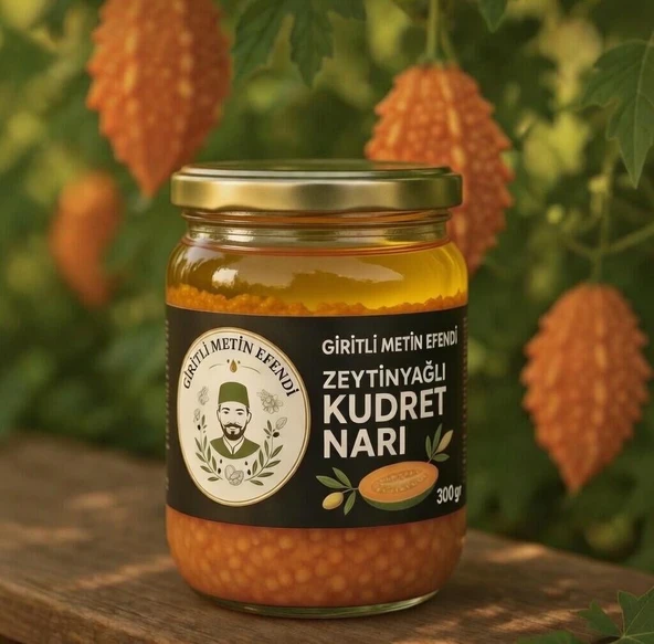 Giritli Metin Efendi Kudret Narı Zeytinyağlı Karışımı 300 gr - Hassas Tüketime Uygun,hafif ve Rahatlatıcı Doğal Destek ürün görseli 1