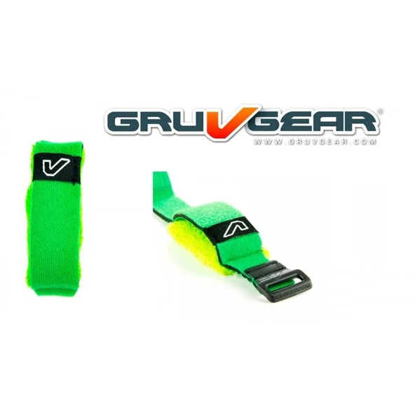 Gruv Gear FW-1PK-GRN-MD FretWrap Yeşil (Medium) | 5 Telli Bas ve 7 Telli Gitar Uyumlu, İstenmeyen Titreşimleri Keser, Susturucu ürün görseli 1