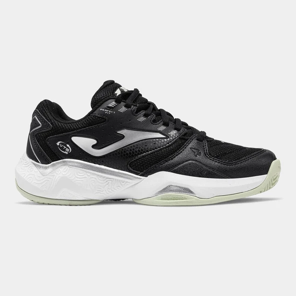 Joma TM10LS2601C Master 1000 Kadın Toprak Kort Tenis & Padel Ayakkabısı Siyah ürün görseli 1