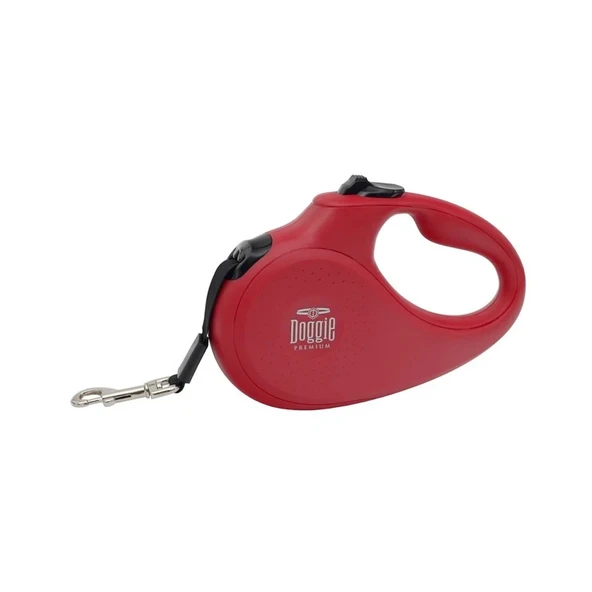 Doggie Master Otomatik Kırmızı Köpek Tasması M (25 kg) ürün görseli 1