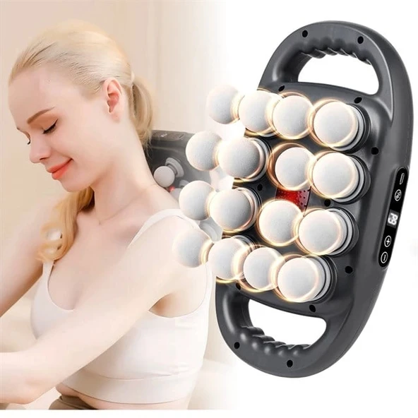 Powermaster PM-29677 16 Başlıklı Ultra Geniş Alanlı Selülit ve Derin Doku Masaj Aleti ürün görseli 1