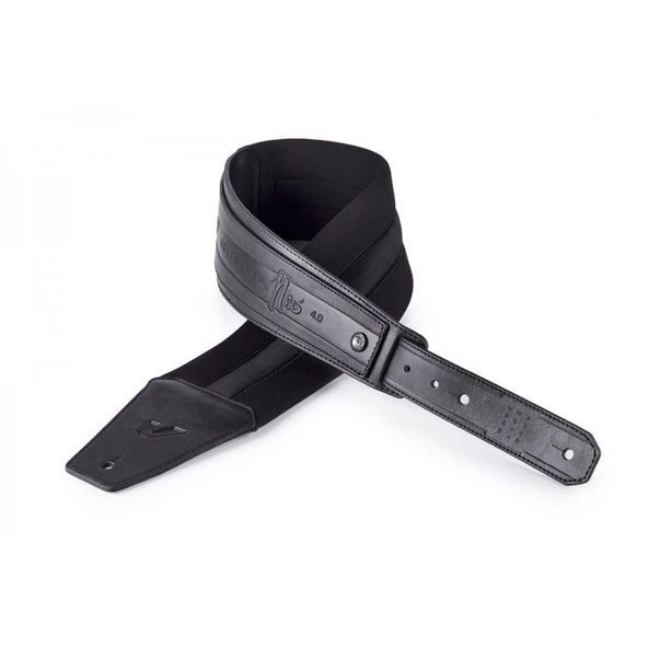 Gruv Gear SS2-NEO40-BLK SoloStrap Neo 2 Bas Gitar Askısı | Siyah Renk, 4.0 İnç Ekstra Genişlik, Ağır Enstrümanlar İçin Ergonomik Destek ürün görseli 1
