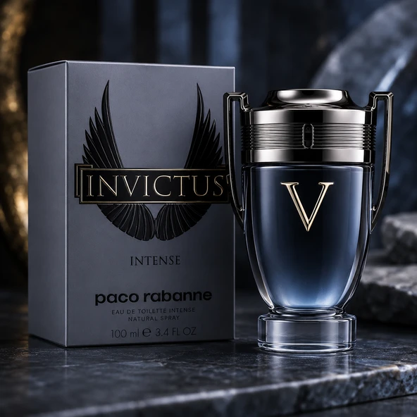 Paco Rabanne İnvictus İntense Edt Erkek Parfüm 100 Ml ürün görseli 1