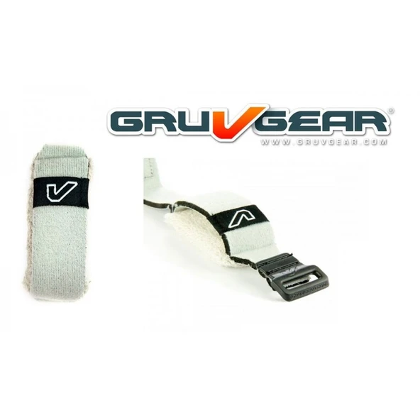 Gruv Gear FW-1PK-WHT-MD FretWrap Açık Gri (Medium) | 5 Telli Bas ve 7 Telli Gitar Uyumlu, İstenmeyen Titreşimleri Keser, Susturucu Bant ürün görseli 1