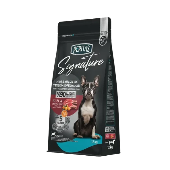 Peritas Signature Kuzulu Yetişkin Köpek Küçük Irk 12 Kg ürün görseli 1