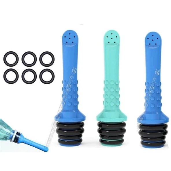 Sunup SN-37729 Pratik 21-25Mm Seyahat-Kamp Tipi 3'lü Tuvalet Temizlenme Taharet Nozzle ürün görseli 1
