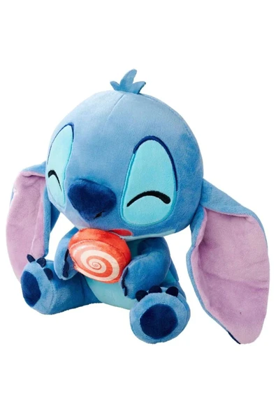 Tatlılıkta Son Nokta: Lisanslı Disney 25cm. Lolipoplu Stitch Peluş! ürün görseli 1