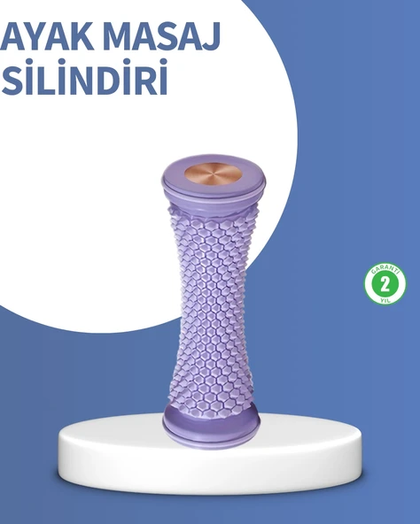 Derin Doku Ayak Masaj Silindiri Plantar Fasiit Topuk Ağrısı İçin ürün görseli 1