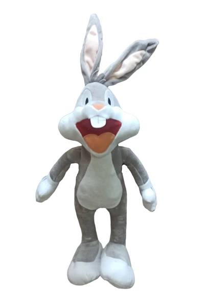 Lisanslı Bugs Bunny Peluş 40 cm – Looney Tunes’un Yıldızı Evinde! ürün görseli 1