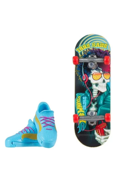 Hot Wheels Skate Parmak Kaykay ve Ayakkabı Paketleri HGT46-HVK05 ürün görseli 1