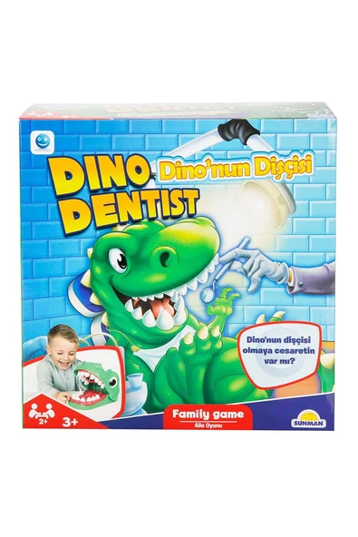 Dino Diş Çekme Oyunu – El Becerisi ve Refleks Geliştiren Çocuk Oyunu ürün görseli 1
