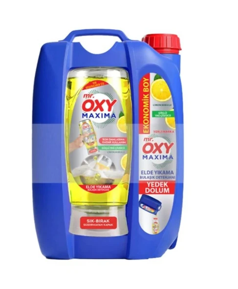 Mr. Oxy Limon Kokulu Bulaşık Deterjanı 3500+500 Ml ürün görseli 1