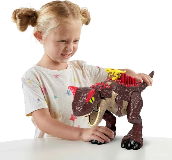 Imaginext Jurassic World Spike Strike Carnotaurus HML42 - Resim 2