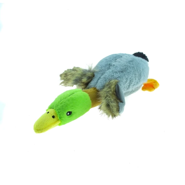 Pelüş Ördek Tasarımlı Vinil Sesli Köpek Isırma ve Oyun Oyuncağı ürün görseli 1