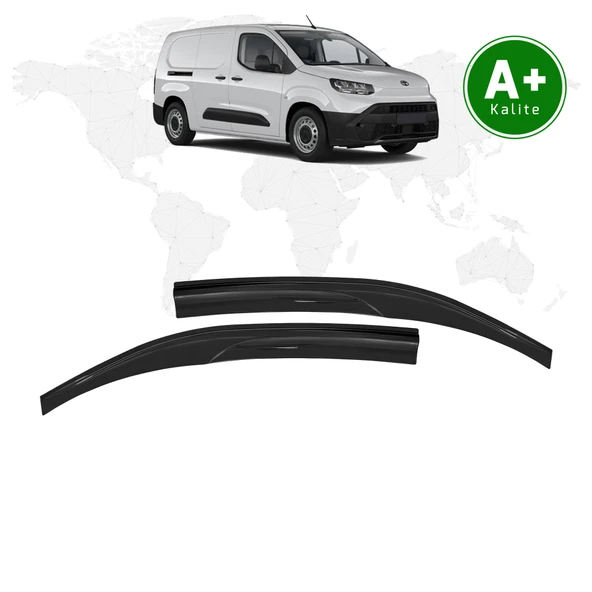 Toyota Proace City Cam Rüzgarlığı 2'li 2024 Model ve Sonrası ürün görseli 1