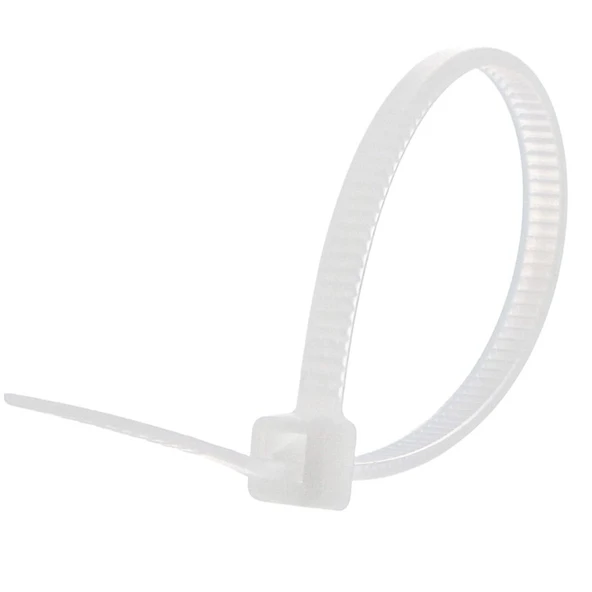 KABLO BAĞI, BEYAZ KLİPS 3,6x150 mm 100 Adet CIRT KELEPÇE ürün görseli 1