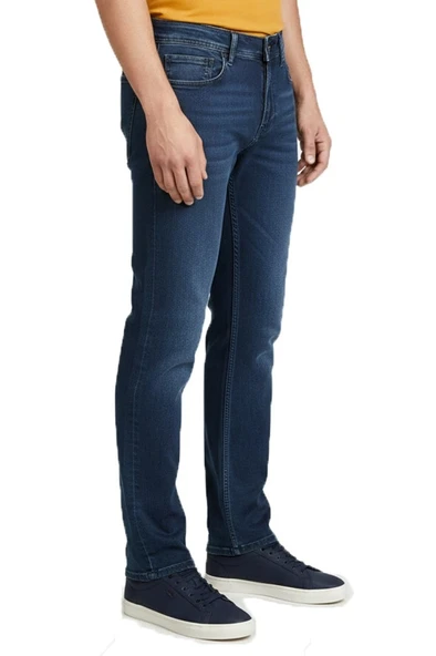 Twister Panama 783-01 Mavi Düşük Bel Dar Paça Erkek Jeans Pantolon ürün görseli 1