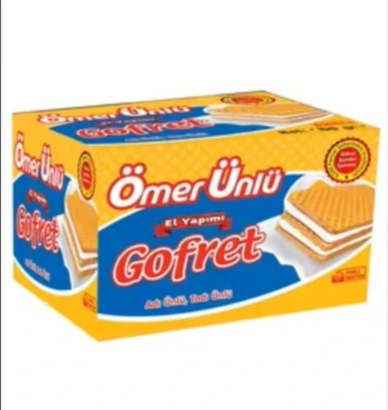 ÖMER ÜNLÜ EL YAPIMI GOFRET 400GR ürün görseli 1