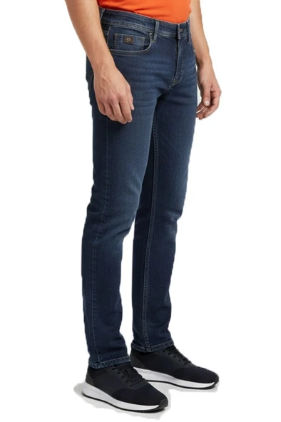 Twister Panama 802-01 Lacivert Düşük Bel Dar Paça Erkek Jeans Pantolon ürün görseli 1