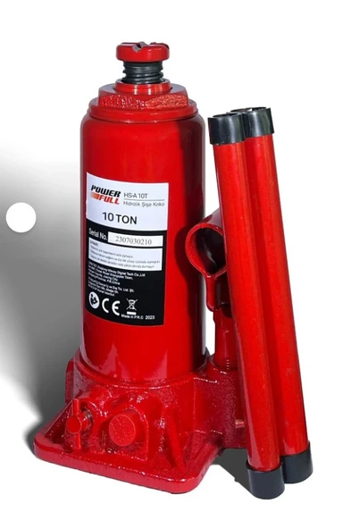 Powerfull 10 Ton Hidrolik Sise Kriko - Resim 2
